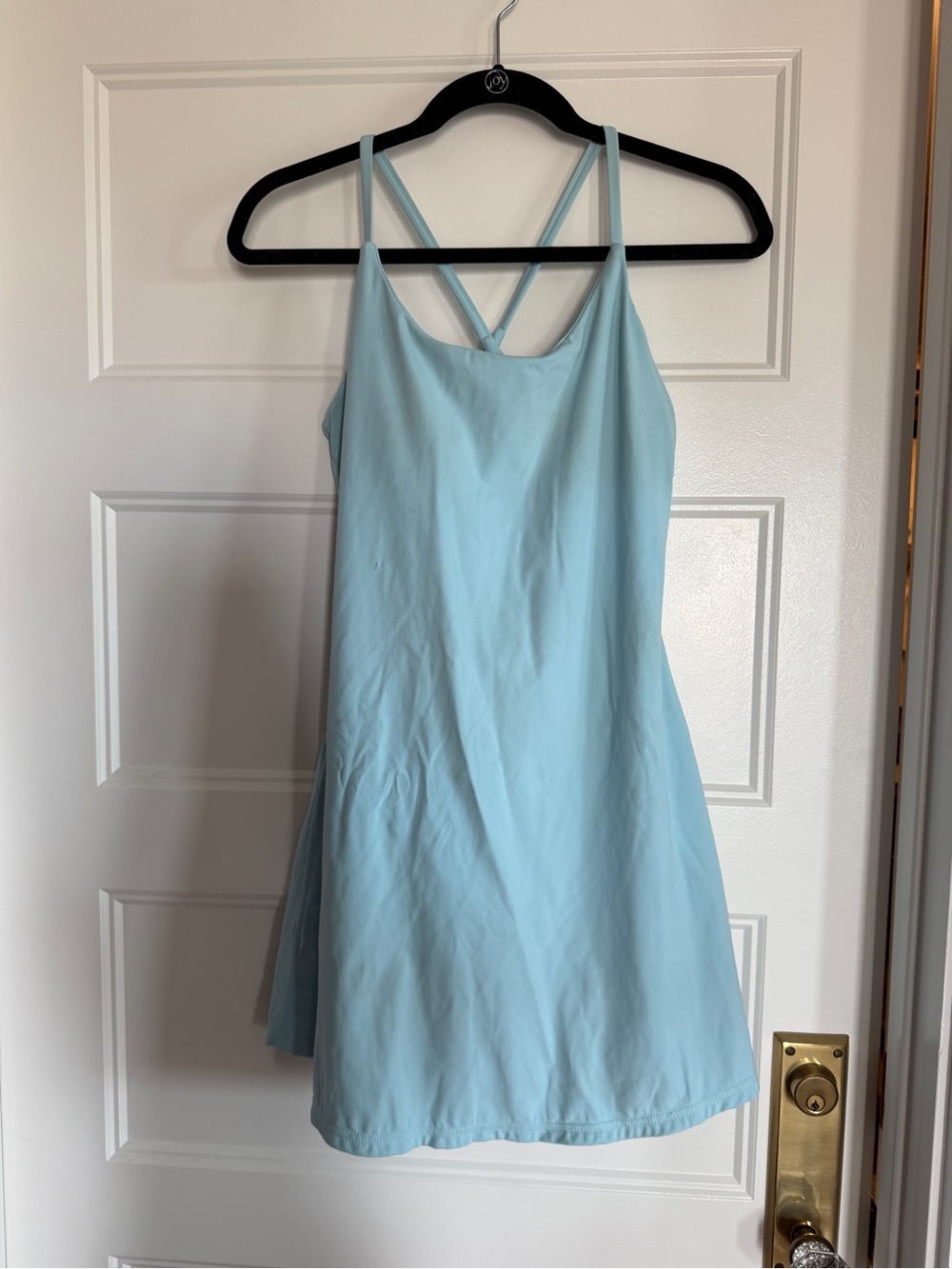 HALARA Light Blue Athletic Mini Dress